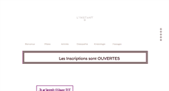 Desktop Screenshot of linstantb.fr